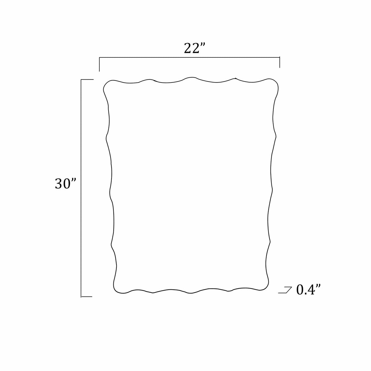 Daveluyville Mirror-Mirrors-Parc Decor