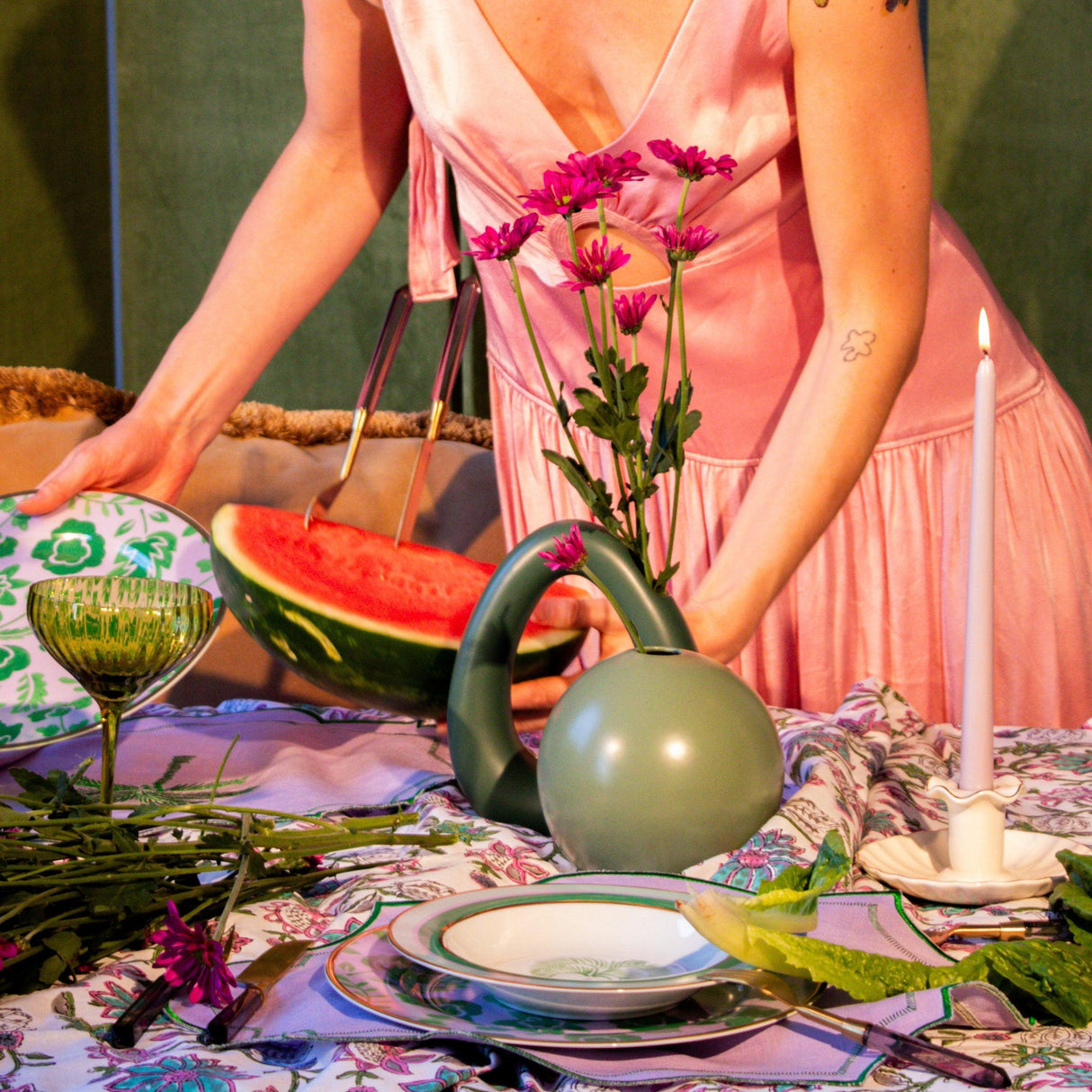 Decade Navette Vase-Decorative vase-Parc Decor