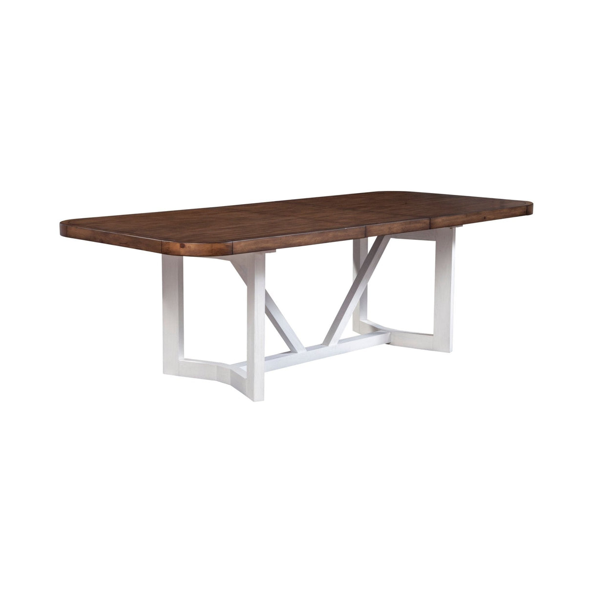 Donham Two Tone Dining Table-Dining Tables-Parc Decor