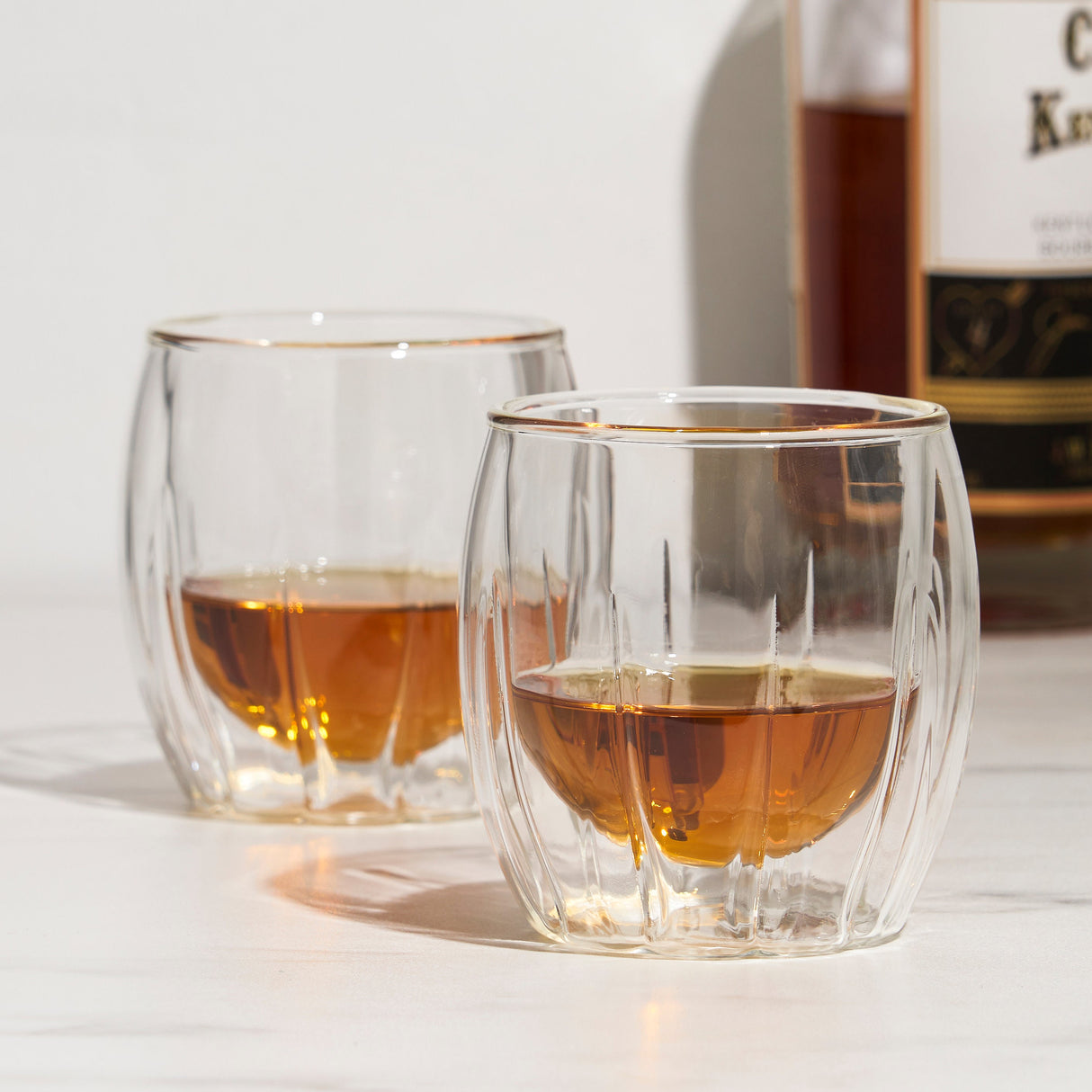 Double-Walled Spirits Glasses Set of 2-product_type::stemless_cocktail_glasses-Parc Decor