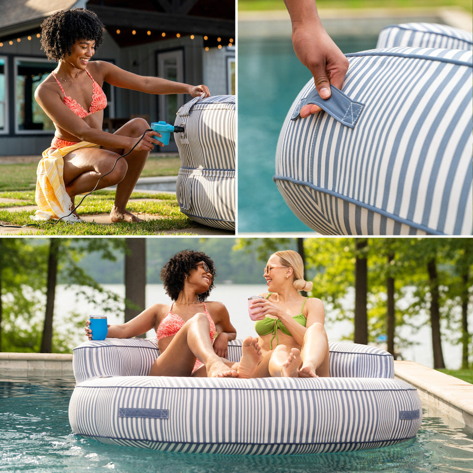 Dryside™ Island Inflatable Pool Float