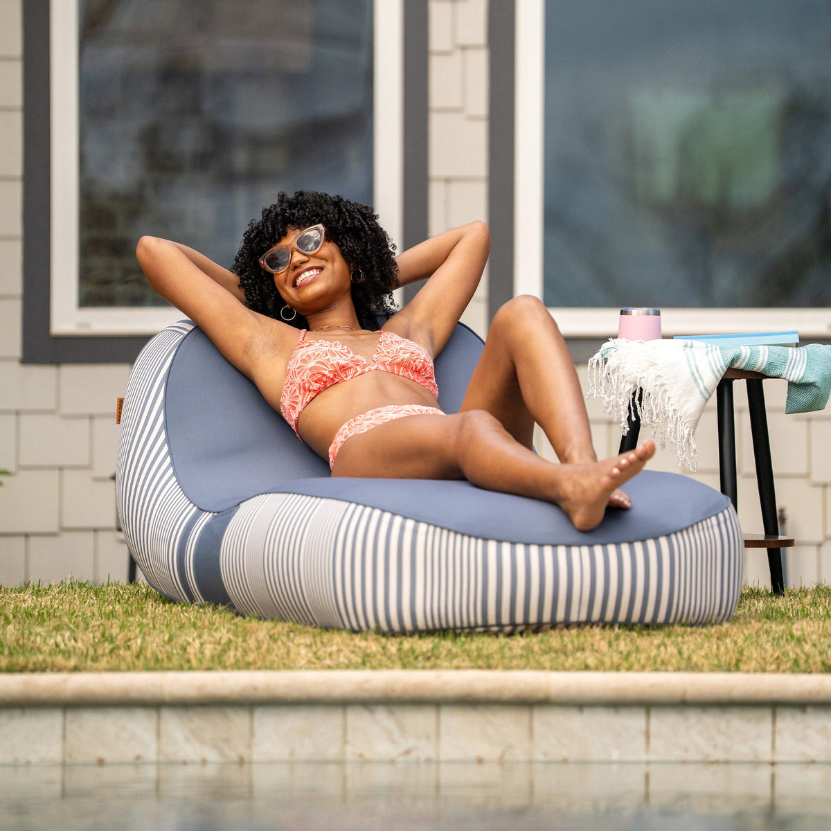 Dryside® Lounger Inflatable Pool Float