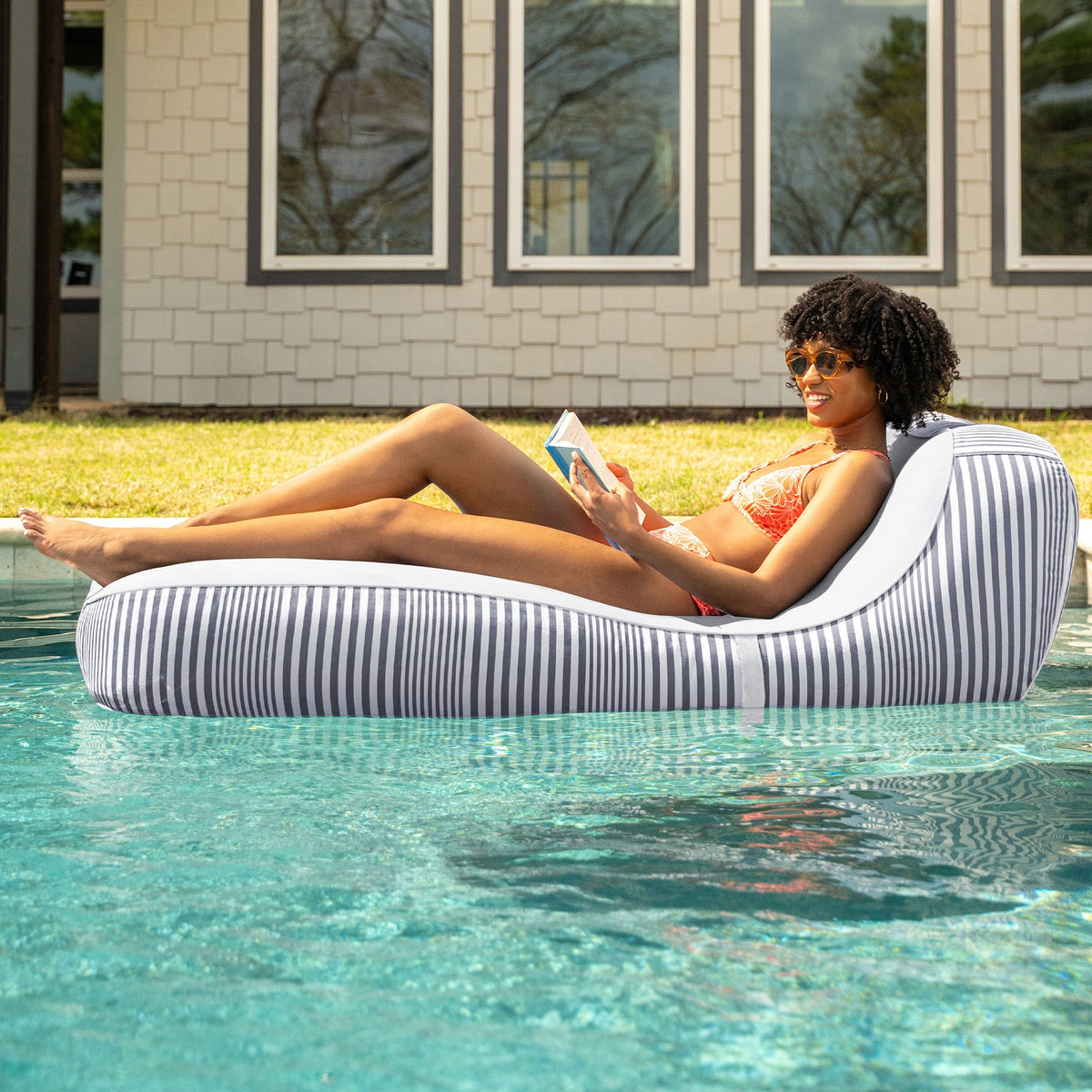 Dryside® Lounger Inflatable Pool Float