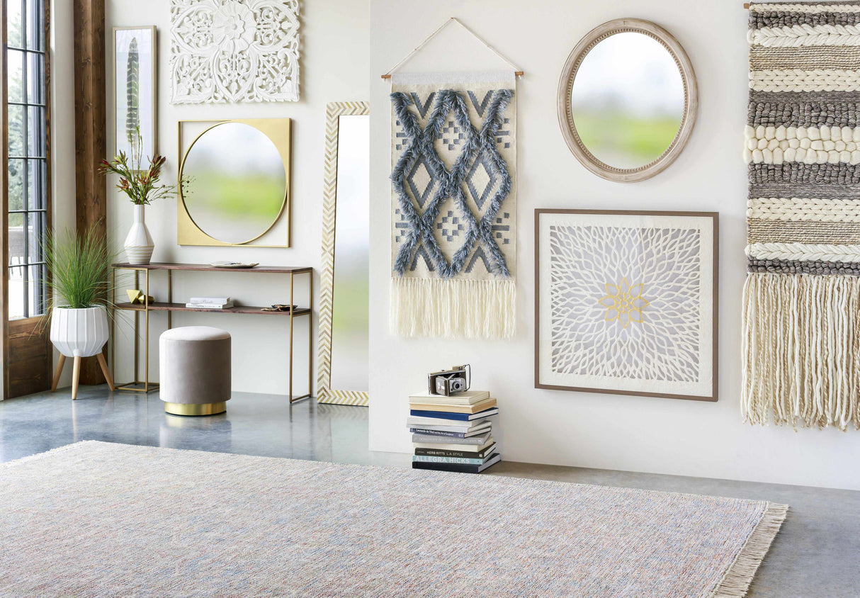 Dunguan White Ribbed Wood Planter-Decor-Parc Decor