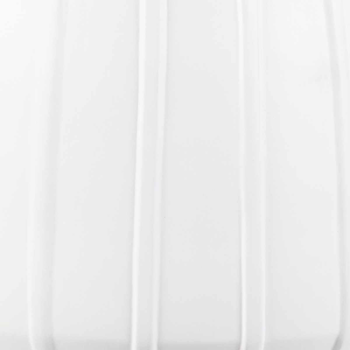 Dunguan White Ribbed Wood Planter-Decor-Parc Decor