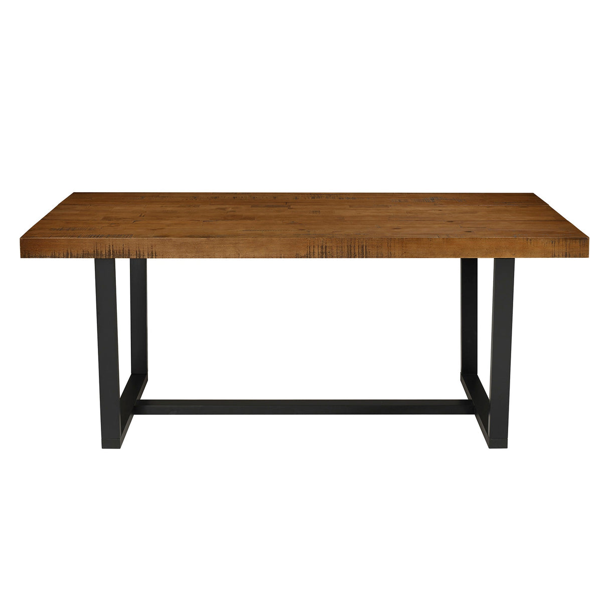 Durango Distressed Wood Dining Table-Dining / Kitchen-Parc Decor