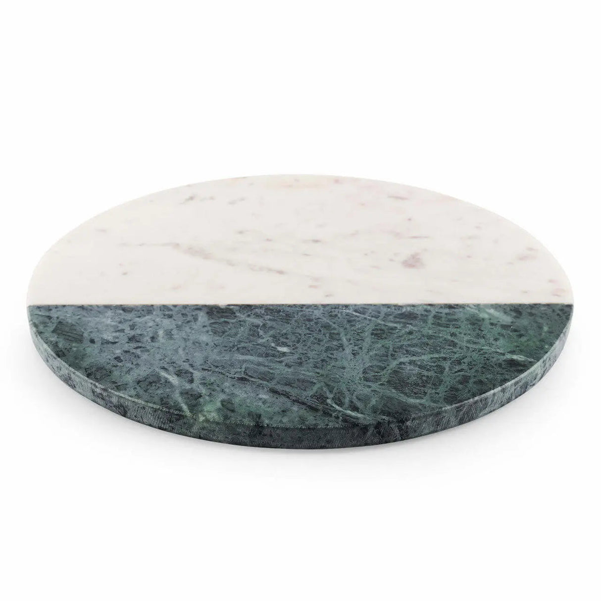 Eclipse Round Marble Cheese Board-marble cutting board / platter-Parc Decor