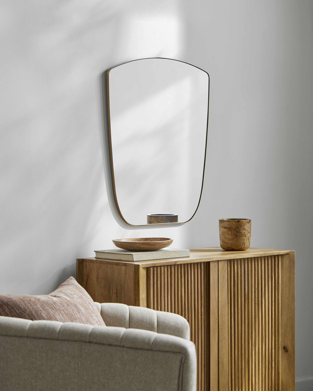 Emmerhout Gold Carved Mirror-Mirrors-Parc Decor