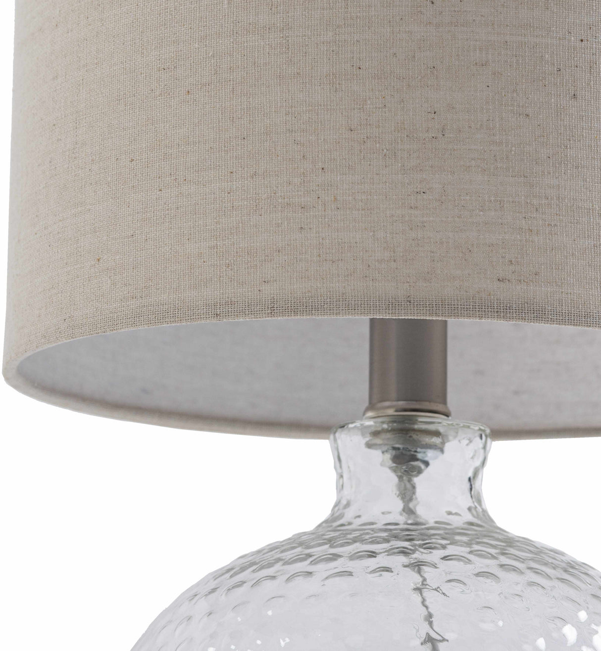 Enetai Glass White Table Lamp-Lighting-Parc Decor