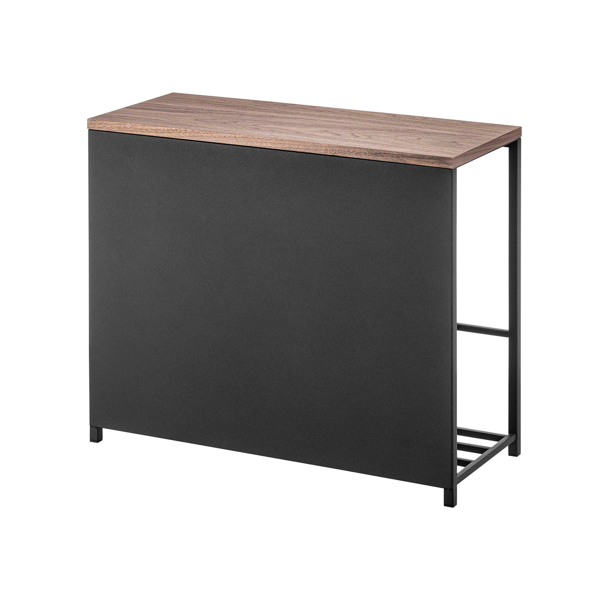 Entryway Storage Organizer & Bench (18" H) - Steel + Wood