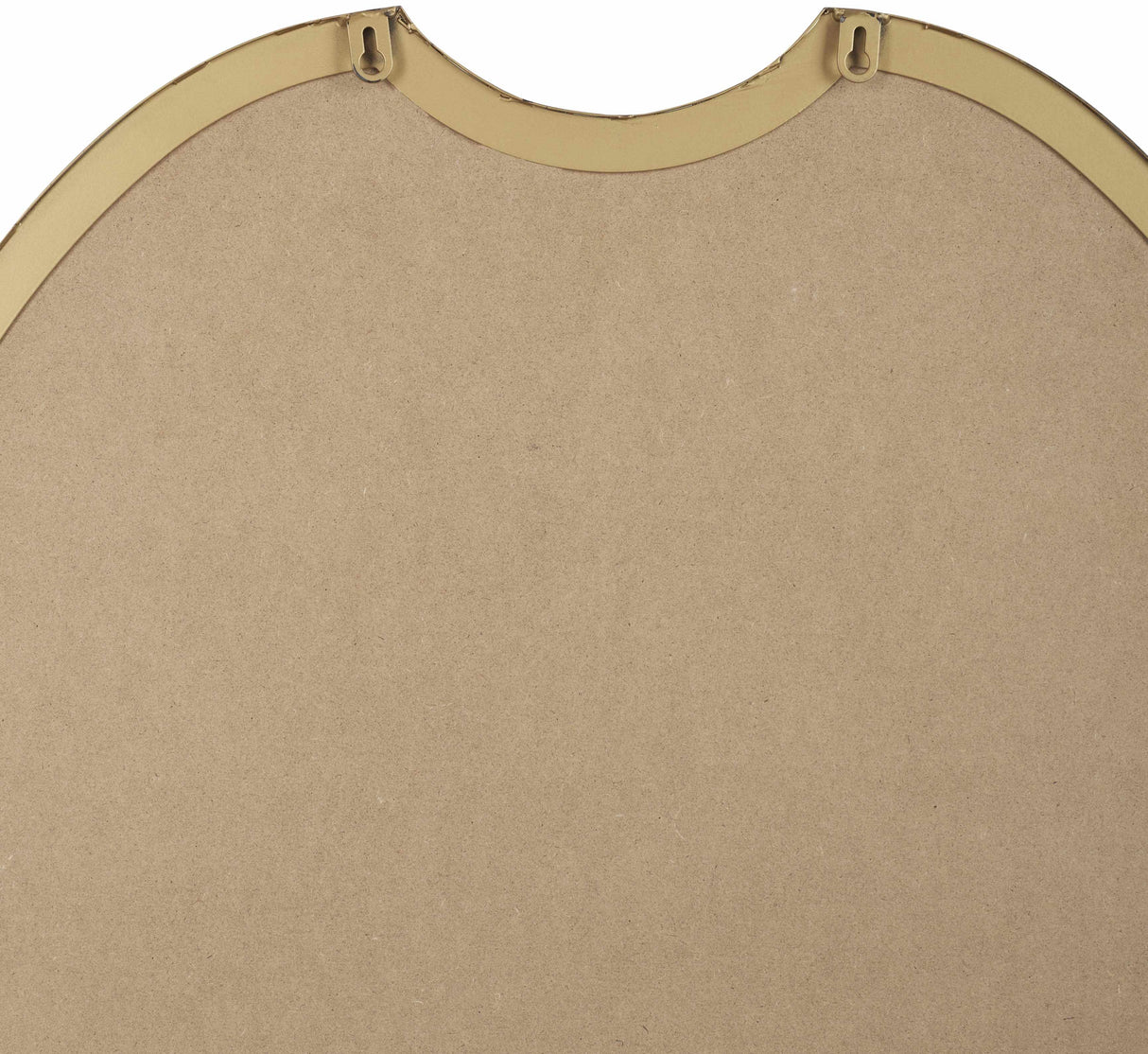 Escaudain Contemporary Gold Mirror-Mirrors-Parc Decor