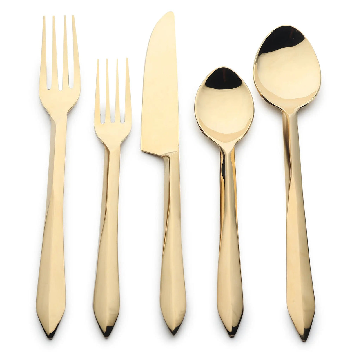 Estique PVD 5 Pcs. Flatware Set-flatware set-Parc Decor