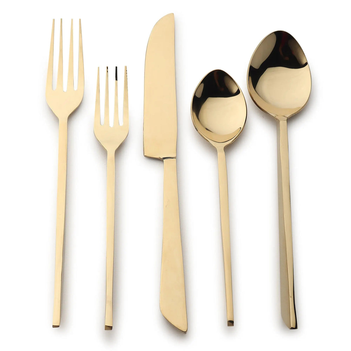 Fairfax PVD 5 Pc. Flatware Set-flatware set-Parc Decor