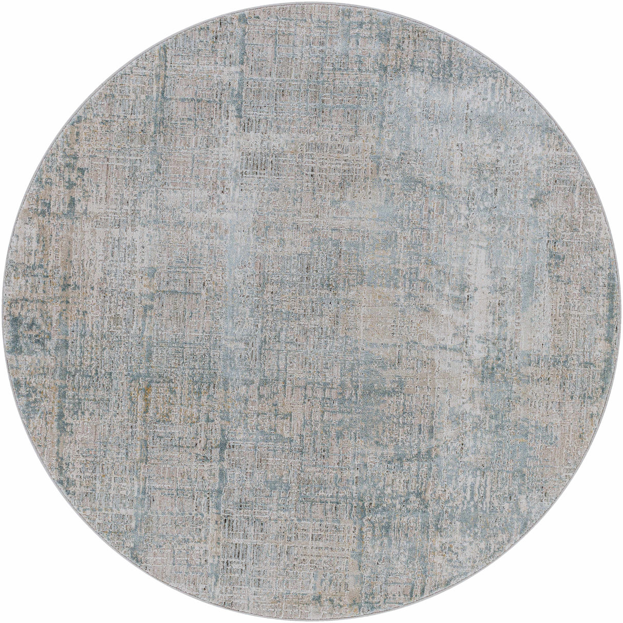 Fallin Gray Abstract Striped Luxe Rug-Rugs-Parc Decor