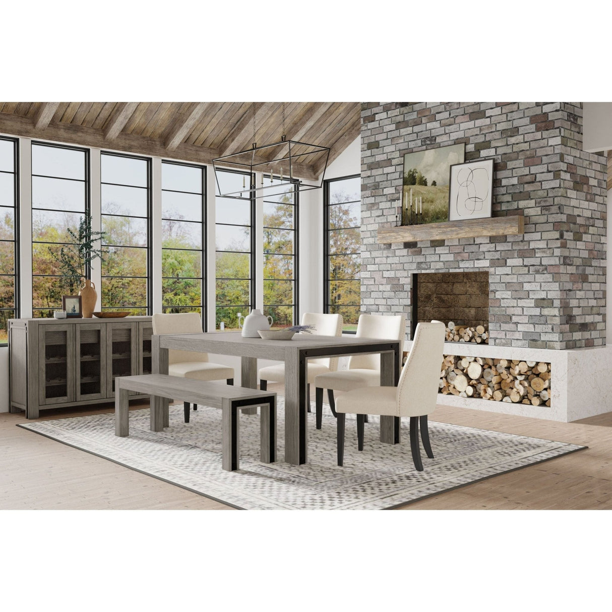 Fallon Dining Table-Dining Tables-Parc Decor