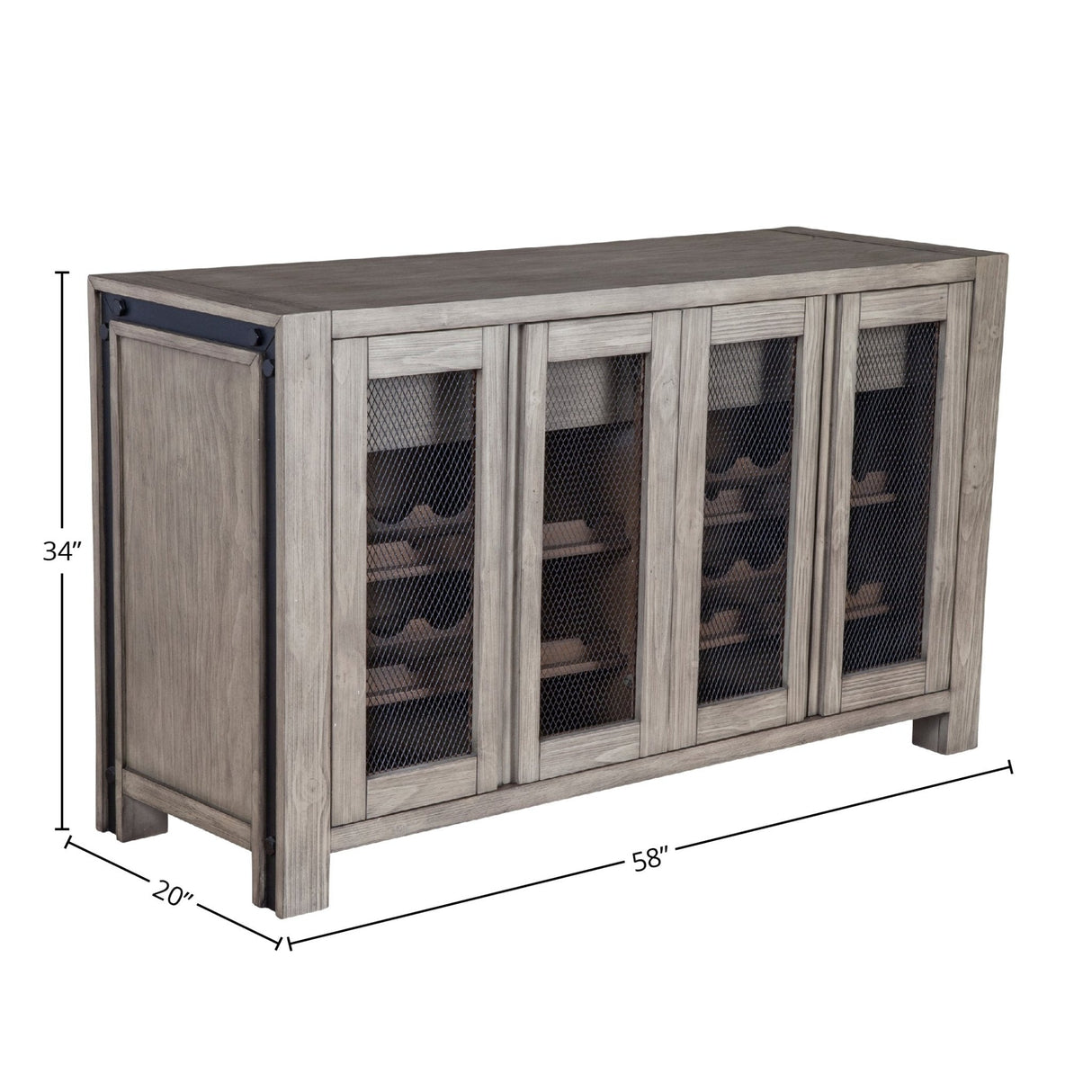 Fallon Sideboard-Servers & Sideboards-Parc Decor