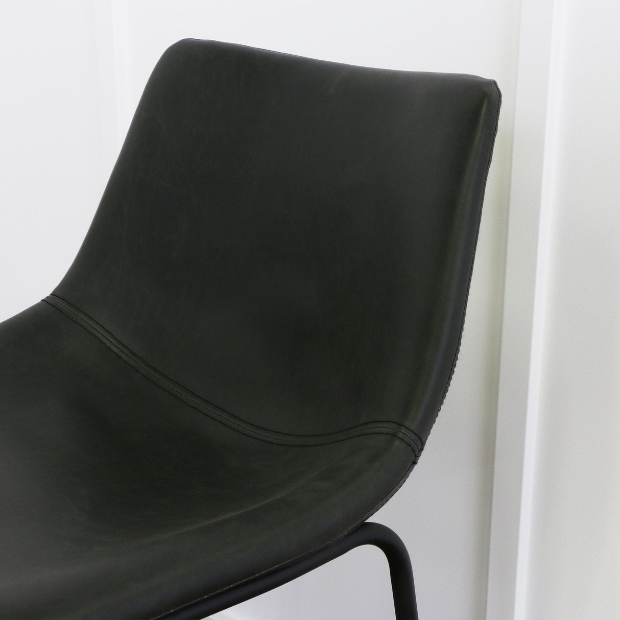 Faux Leather Counter Stools Set of 2-Dining / Kitchen-Parc Decor