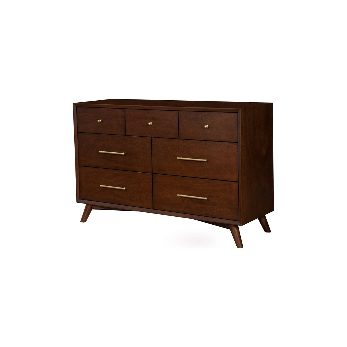 Flynn Dresser, Walnut-Dresser & Chest-Parc Decor