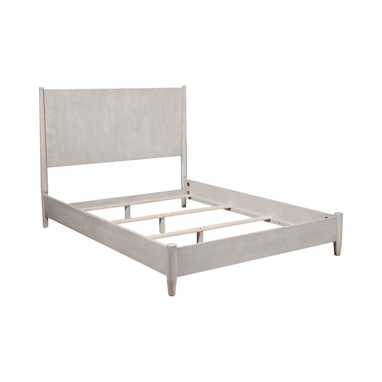 Flynn Panel Bed, Gray-Beds-Parc Decor