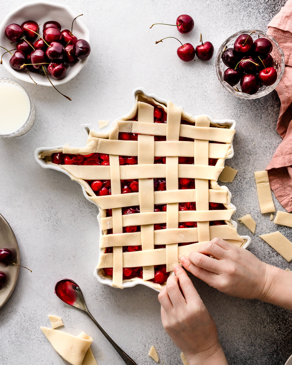 France World Plate-Baking Dish-Parc Decor