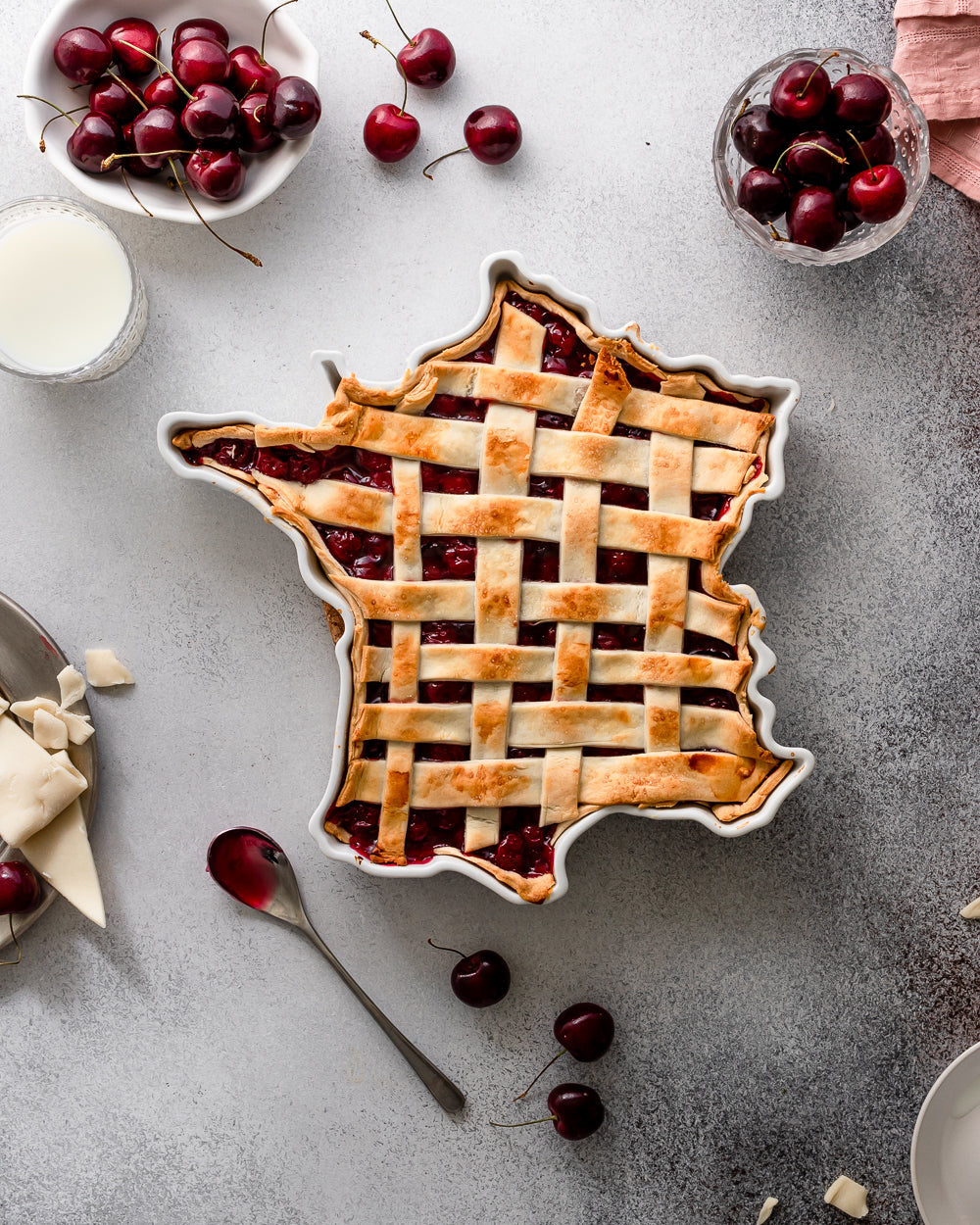 France World Plate-Baking Dish-Parc Decor