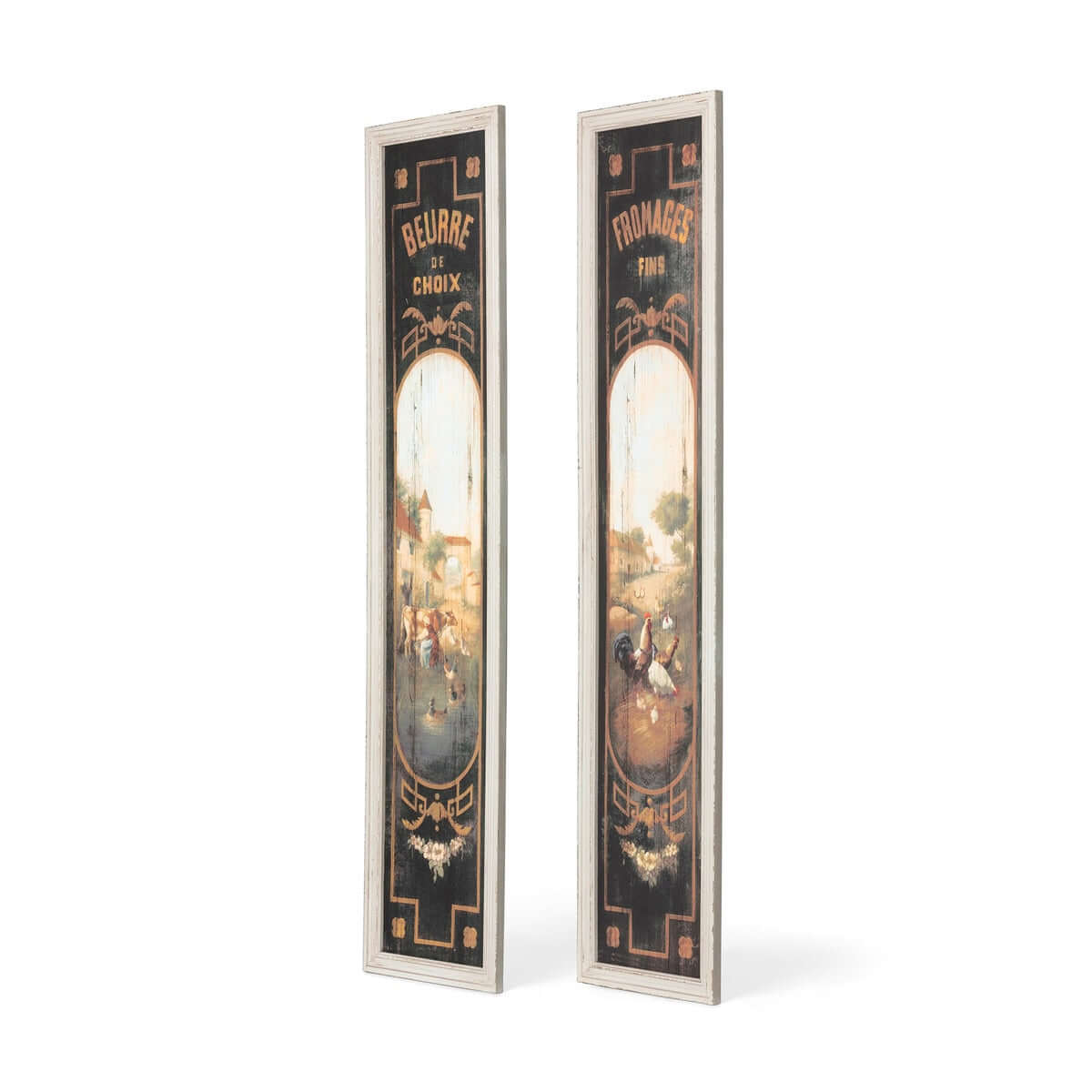 French Country Kitchen Wall Art – Vintage Butter and Cheese Signs-Wall Decor-Parc Decor