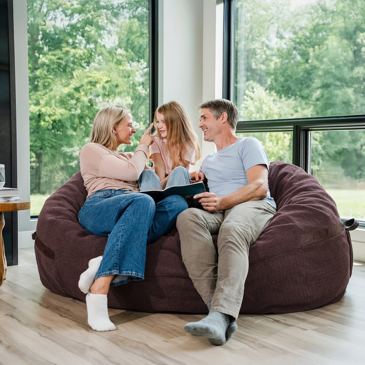Fuf® 7Ft Foam Bean Bag