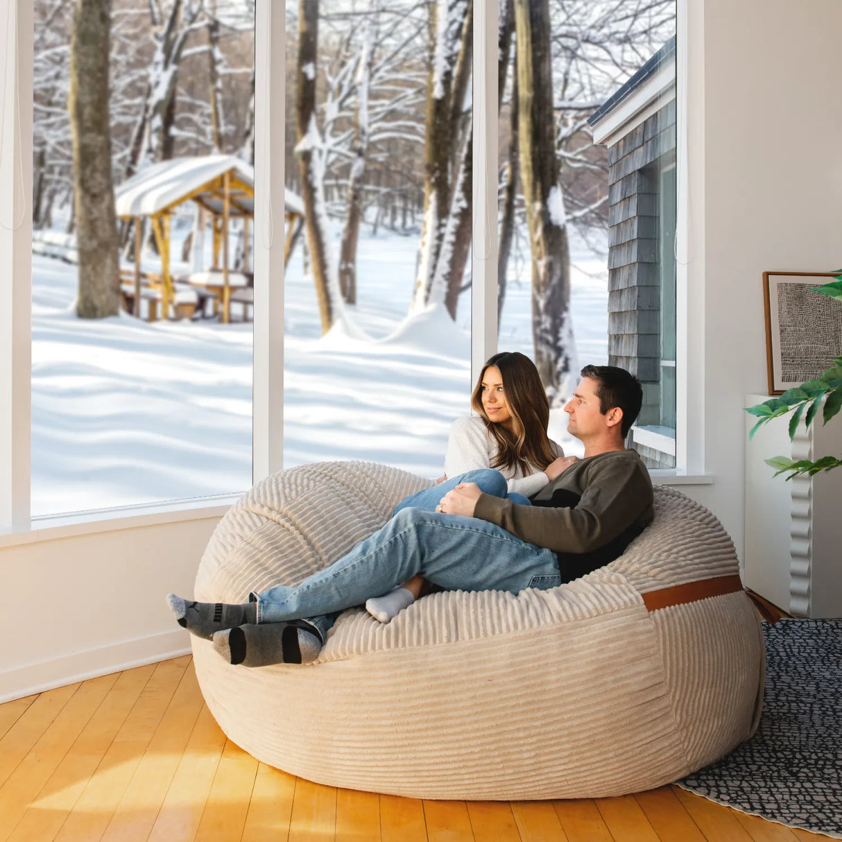 Fuf® 7Ft Foam Bean Bag