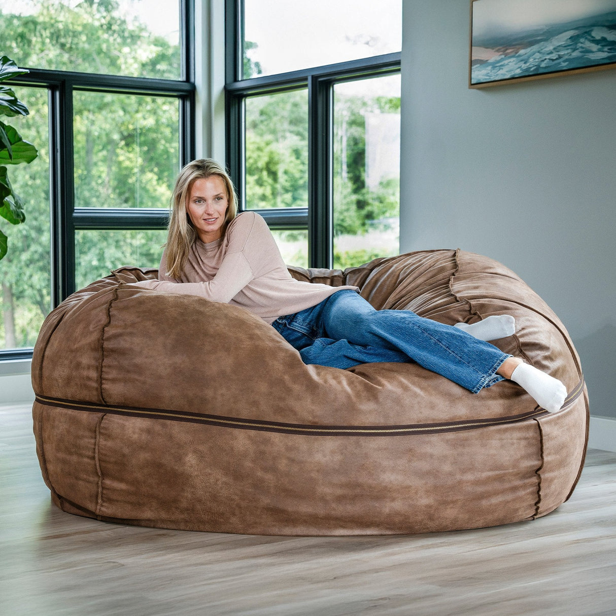 Fuf® 8Ft Giant Bean Bag