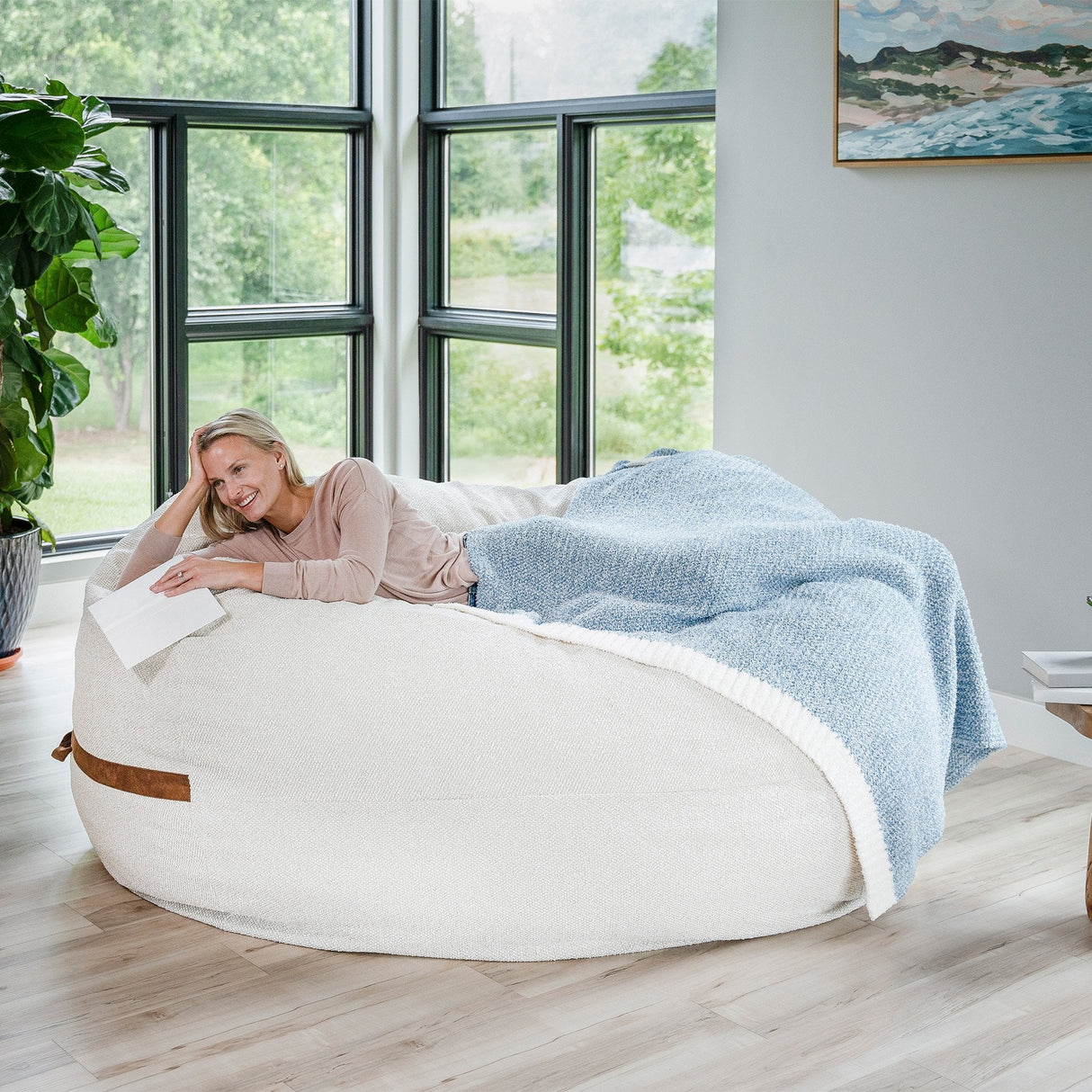 Fuf® 8Ft Giant Bean Bag