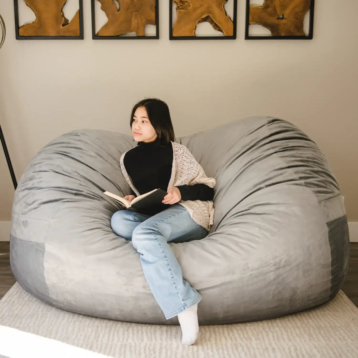 Fuf® 8Ft Giant Bean Bag