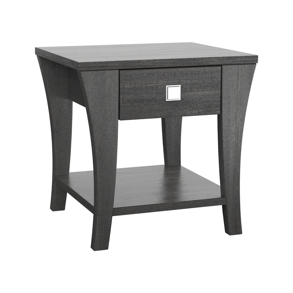 Furniture of America Amity End Table, Gray-边桌-Parc Decor