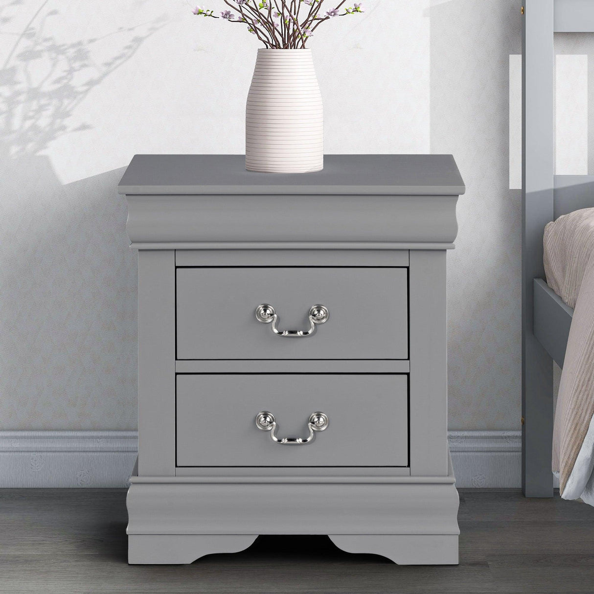 Furniture of America Night Stand Louis Philippe