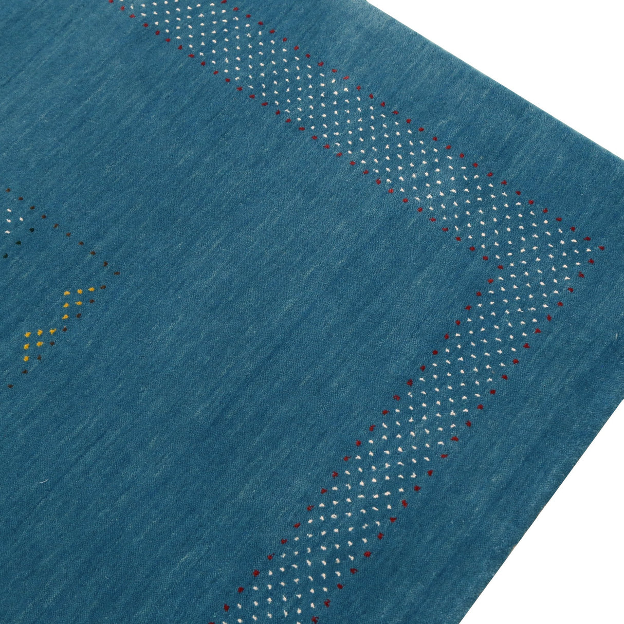 Gabbeh Design Hand Loomed Wool Area Rug