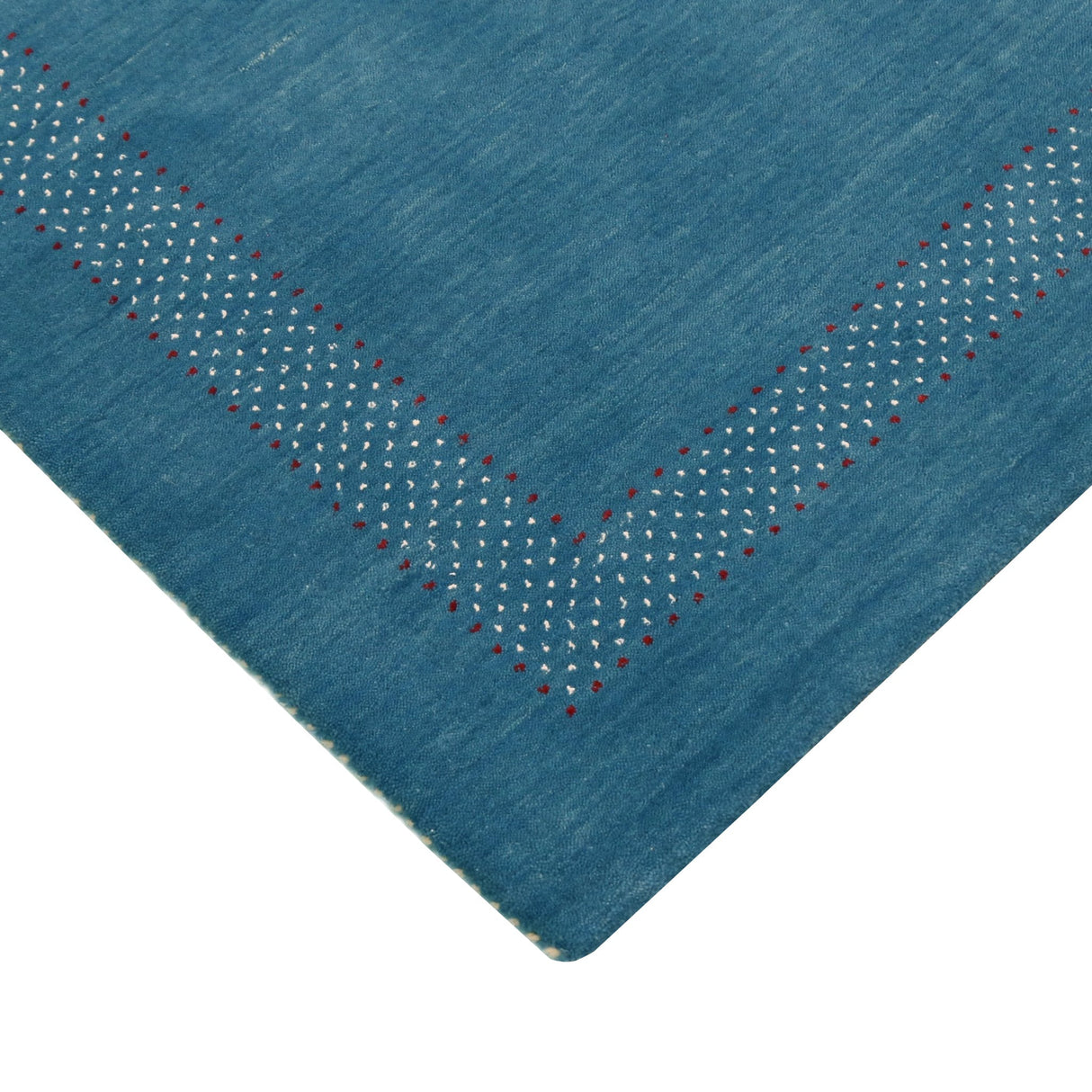 Gabbeh Design Hand Loomed Wool Area Rug