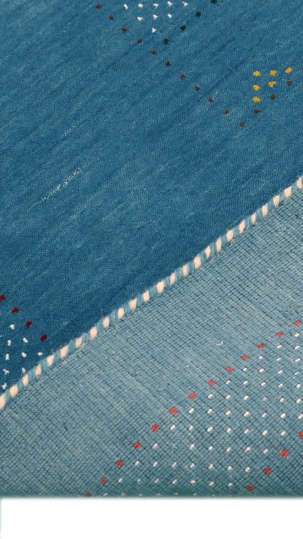 Gabbeh Design Hand Loomed Wool Area Rug