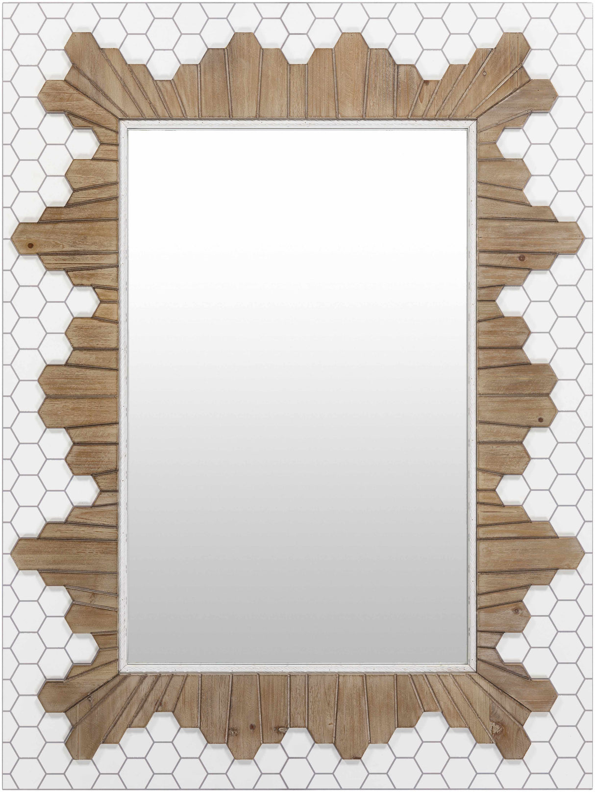 Garner Mosaic Framed Mirror-Mirrors-Parc Decor