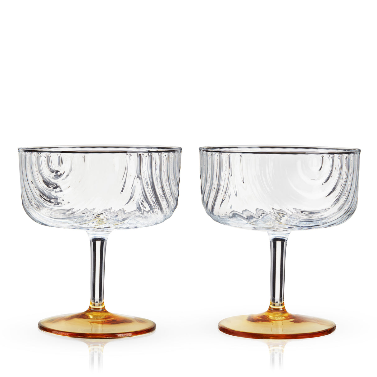 Gatsby Coupe Glasses Set of 2-product_type::stemmed_cocktail_glasses-Parc Decor