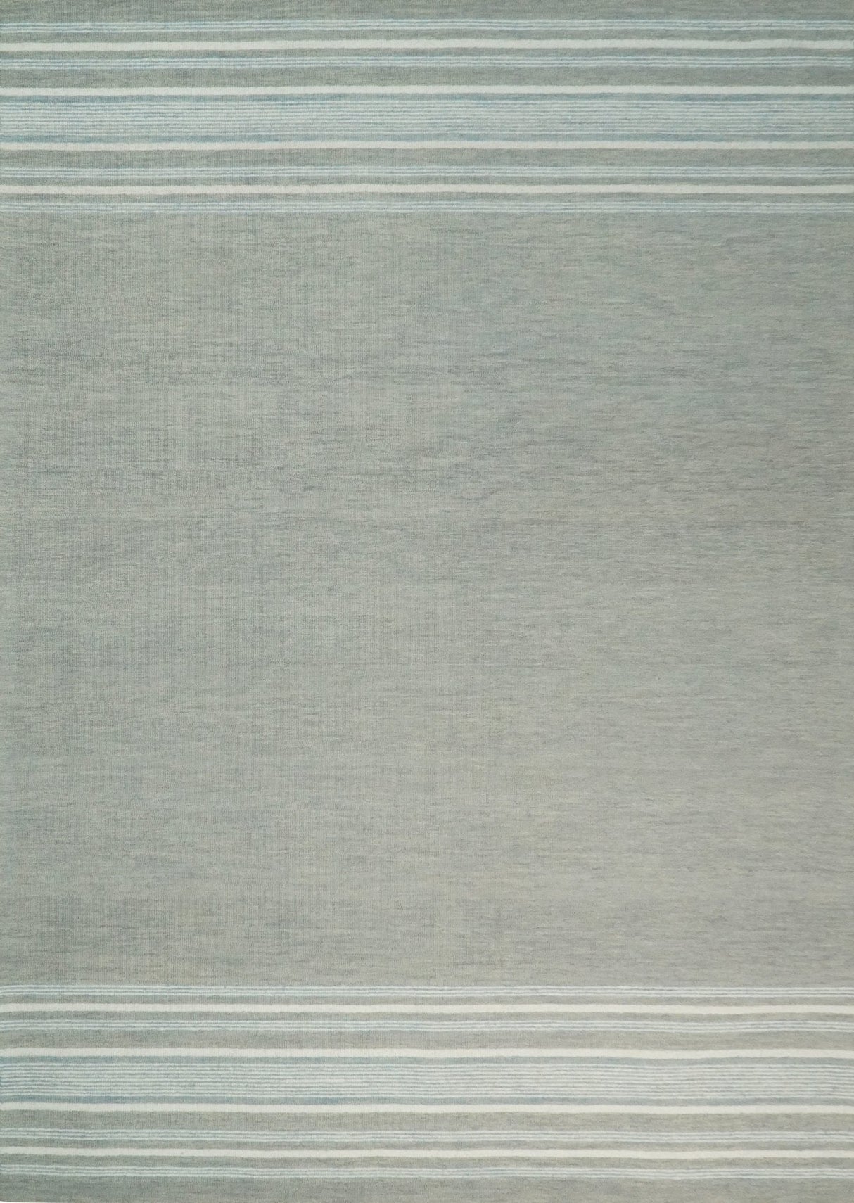 Gray Modern Style Hand Tufted Wool Area Rug