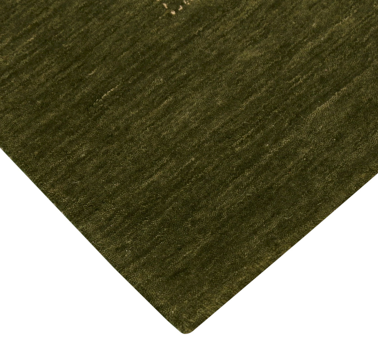 Green Tribal Design Hand Loomed Wool Area Rug