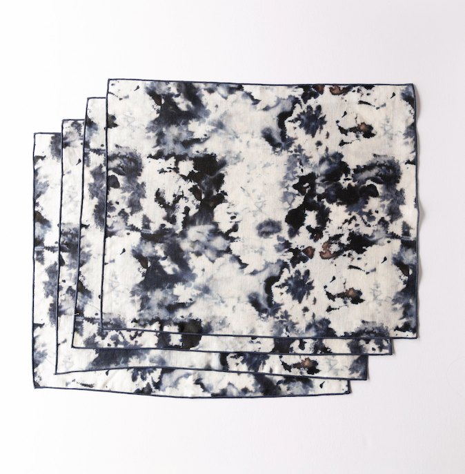 Grey Marble Placemat-Placemats-Parc Decor
