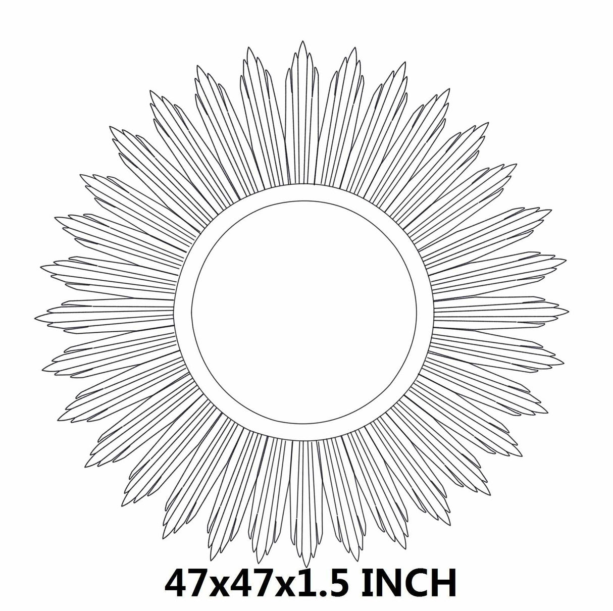 Guewenheim Gold Mirror-Mirrors-Parc Decor