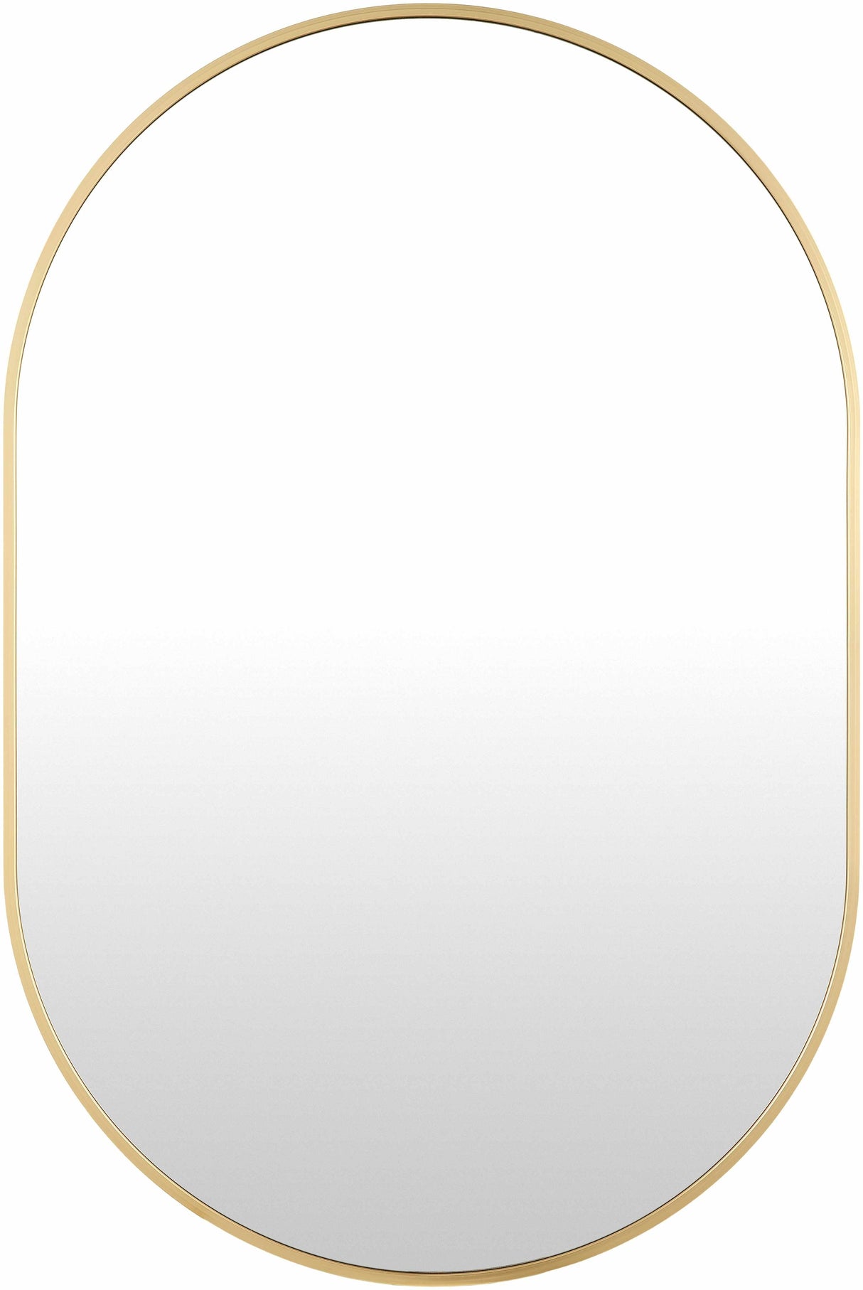 Hagenburg Gold Iron Frame Mirror-Mirrors-Parc Decor