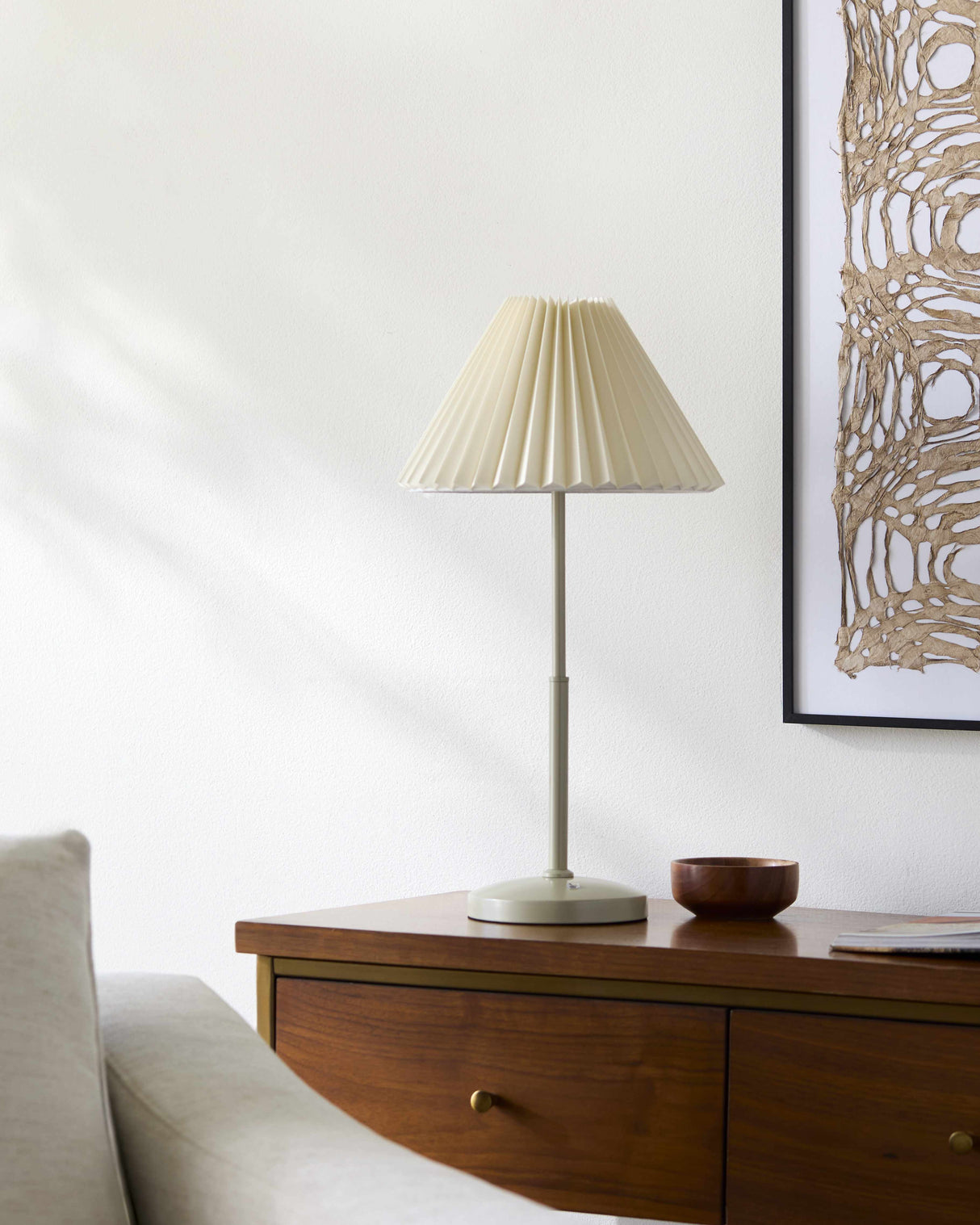 Hamidiyeh Cream Table Lamp-Lighting-Parc Decor
