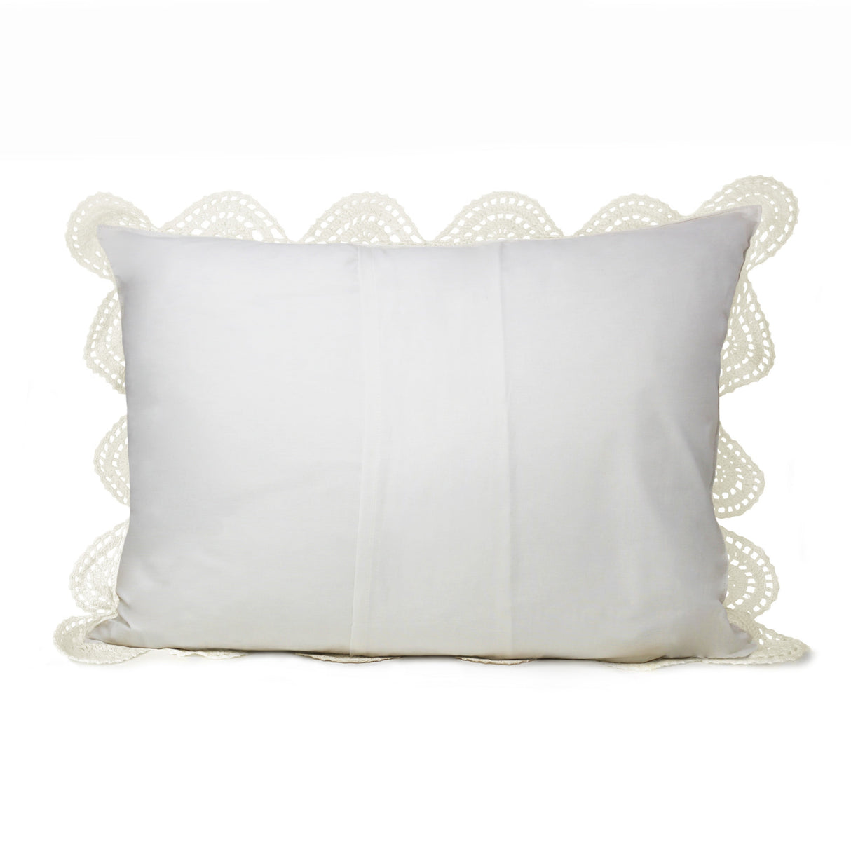 Hand Made Crochet Cotton Pillow Sham Pairs