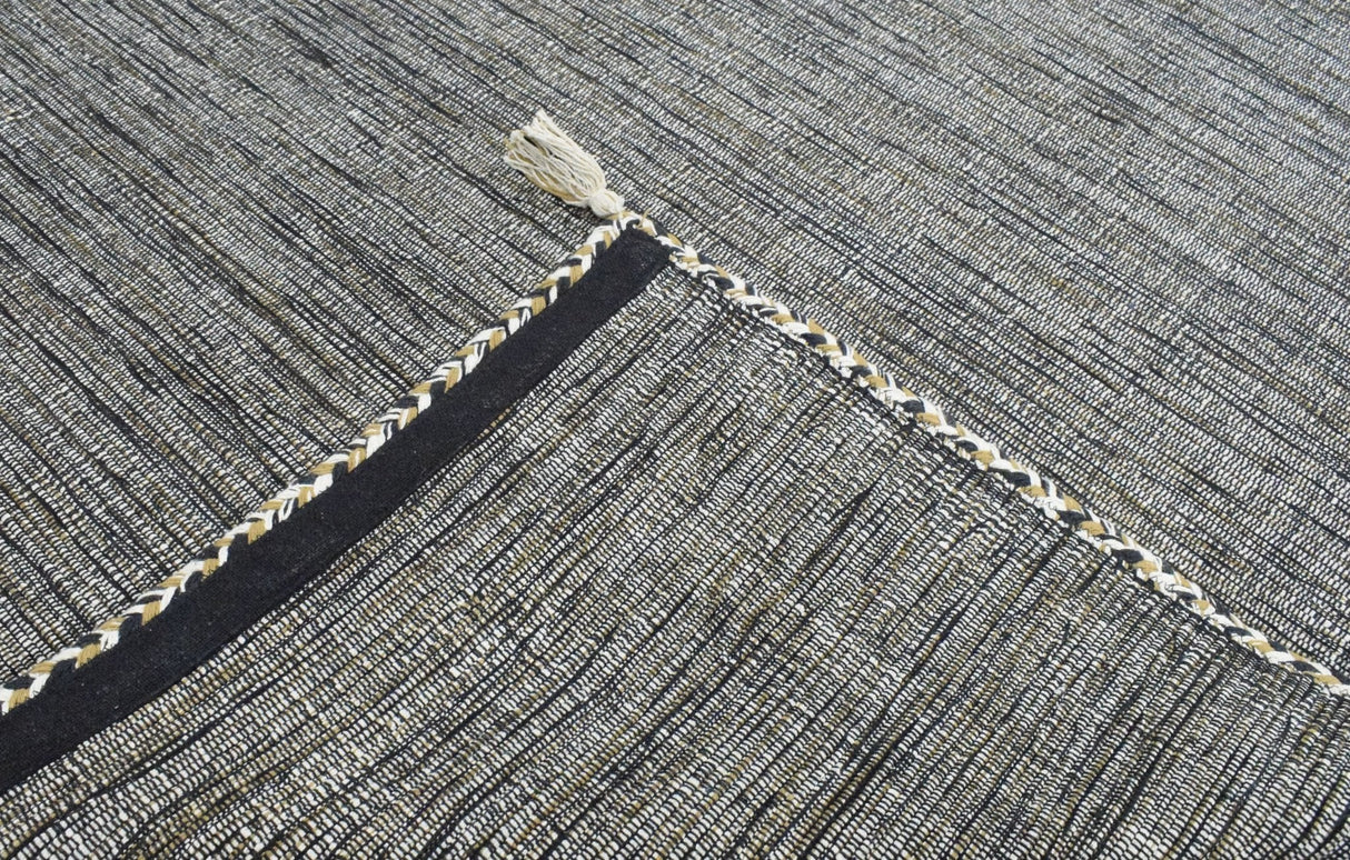 Hand Woven Gray Modern Style Wool Area Rug