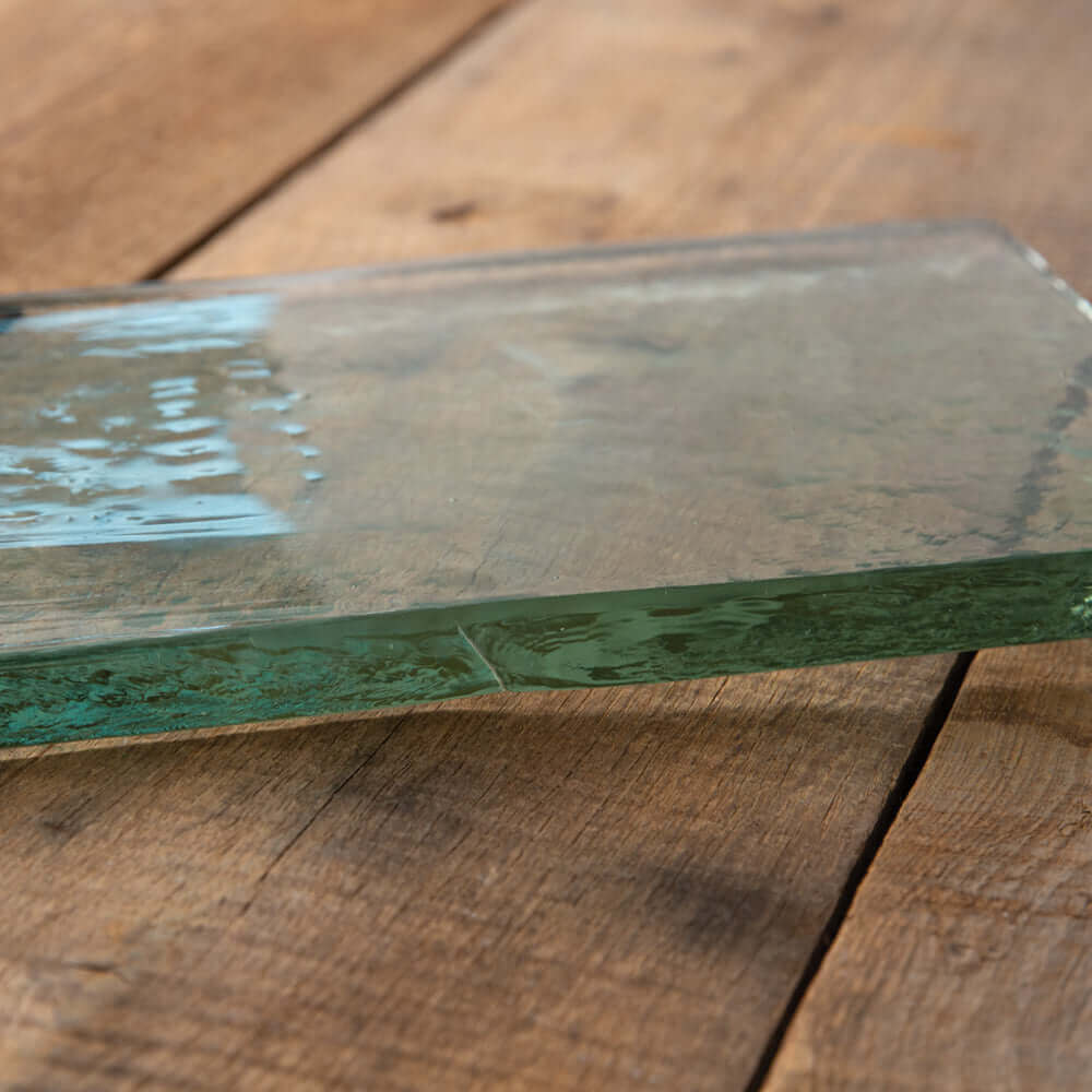 Handmade Rustic Blocked Glass Cheeseboard Serving Tray-Home Decor-Parc Decor