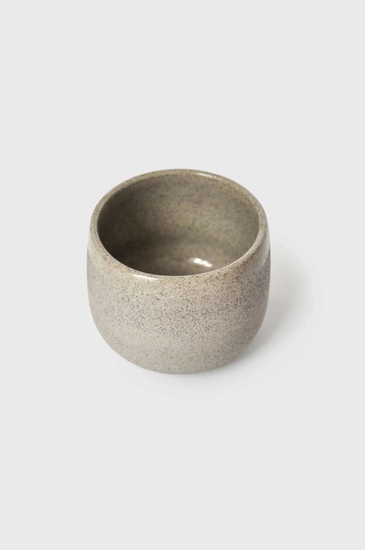 Handmade Stoneware Coffee Cup Concrete