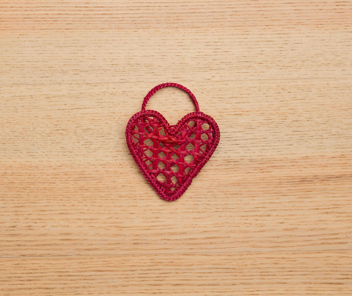 Handwoven Heart Napkin Rings – Set of 4 Palm Napkin Holders-Napkins-Parc Decor