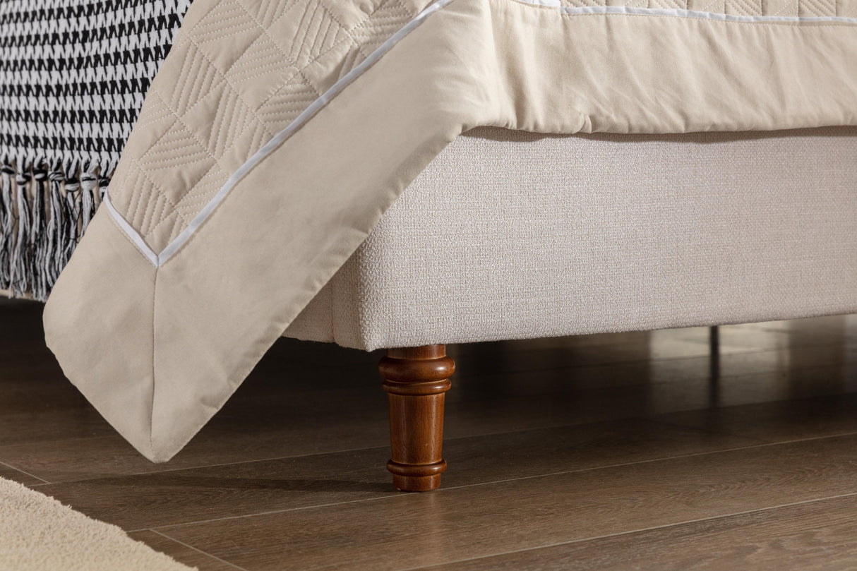 Harper Tall 54" Headboard Upholstered Queen Bed-Bedroom-Parc Decor